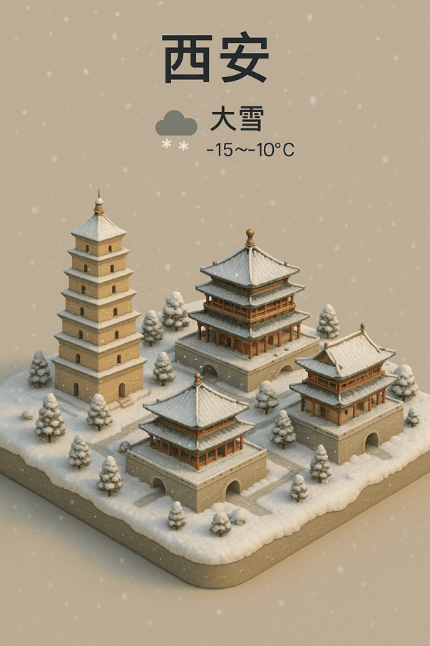 特色城市天气预报 - GPT-Image 版本