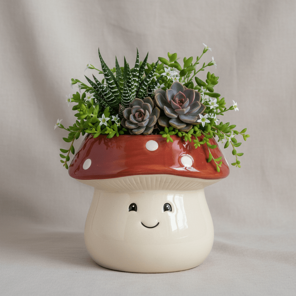 创意绿植花盆 - Gemini 版本