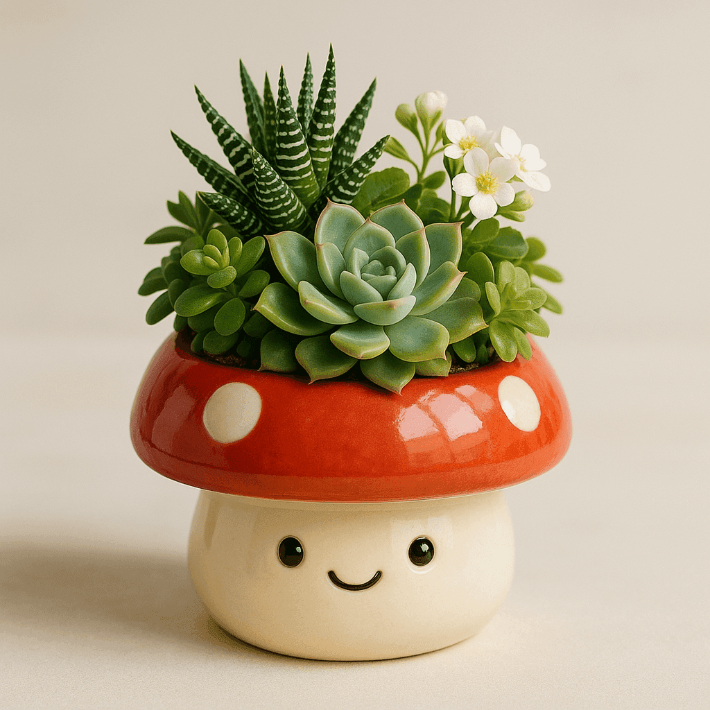 创意绿植花盆 - GPT-Image 版本