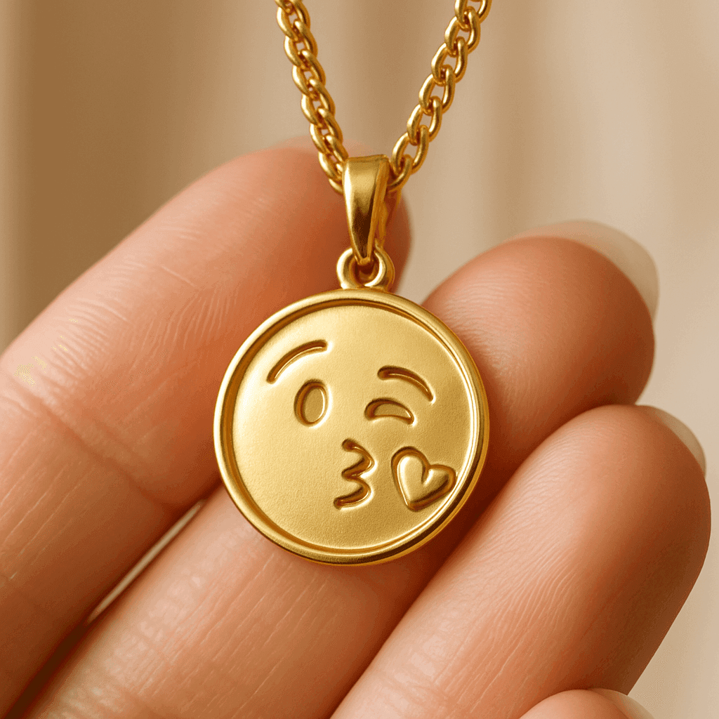 金色吊坠项链 - GPT-Image 版本