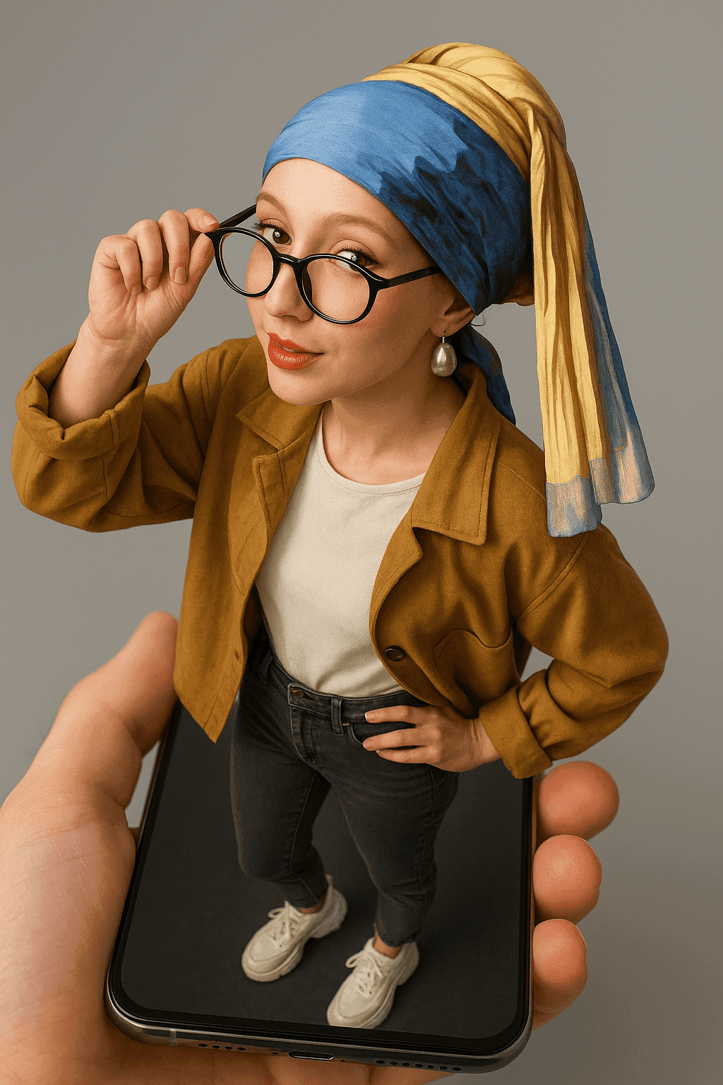 透视3D出屏效果 - GPT-Image 版本