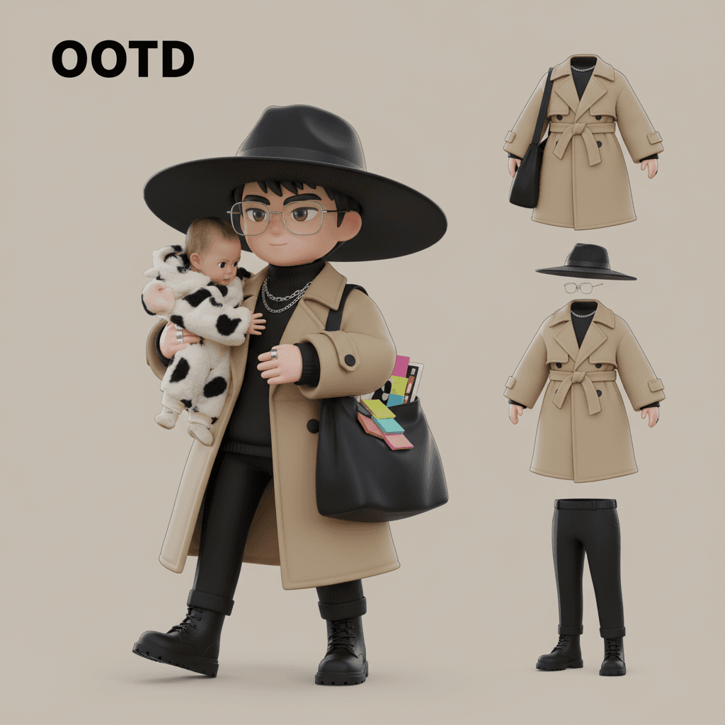 名画人物 OOTD - Gemini 版本