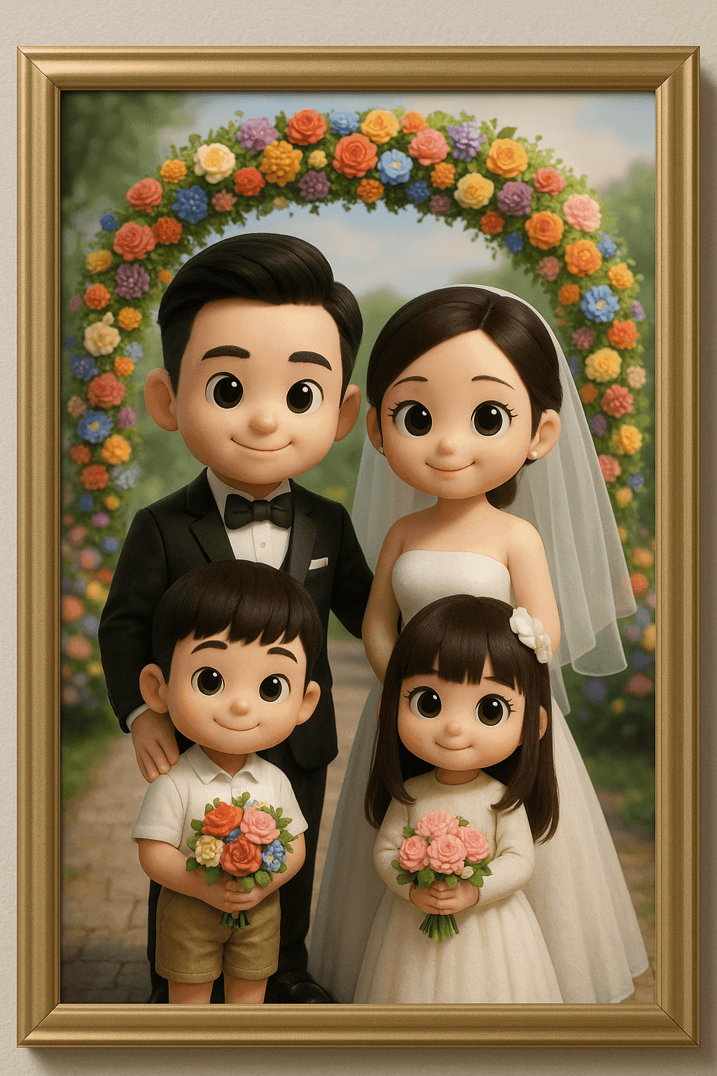 全家福婚纱照 - GPT-Image 版本